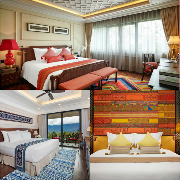 Phòng ngủ tại Khách sạn Silk Path Grand Resort & Spa Sapa