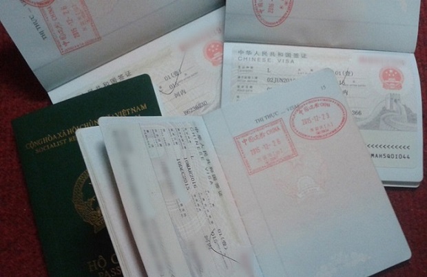 xin visa du lịch trung quốc