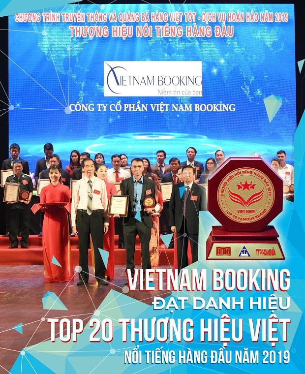 Vietnam Booking đạt giải top20 thưởng hiệu