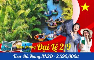 Tour Đà Nẵng 3N2Đ: Khám Phá Rừng Dừa Bảy Mẫu, Hội An & Bà Nà Hills – Trải Nghiệm Đa Dạng Miền Trung