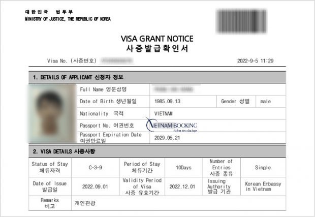 Lợi ích của Visa C3-91 Hàn Quốc