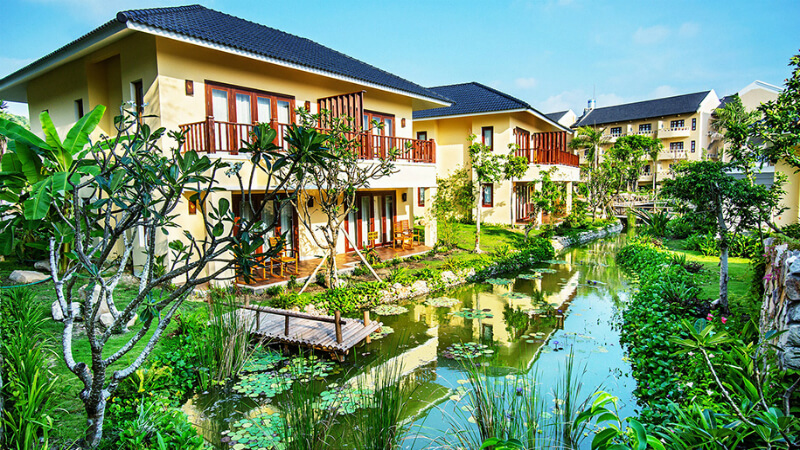 khu vườn thiên nhiên tại Eden Resort - các resort ở Phú Quốc