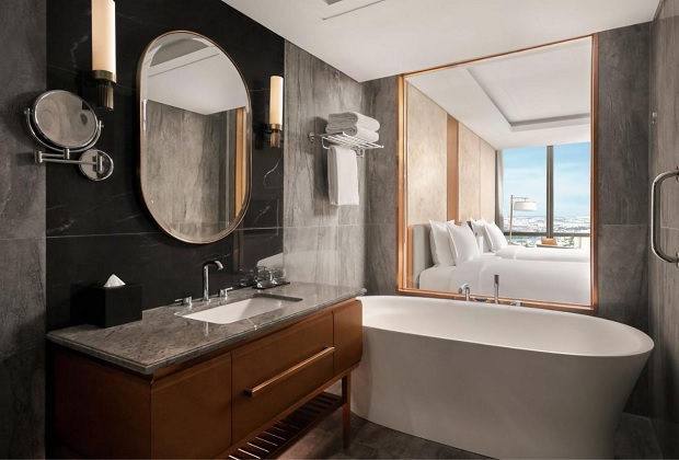 phòng tắm sang trọng của Vinpearl Luxury Landmark 81