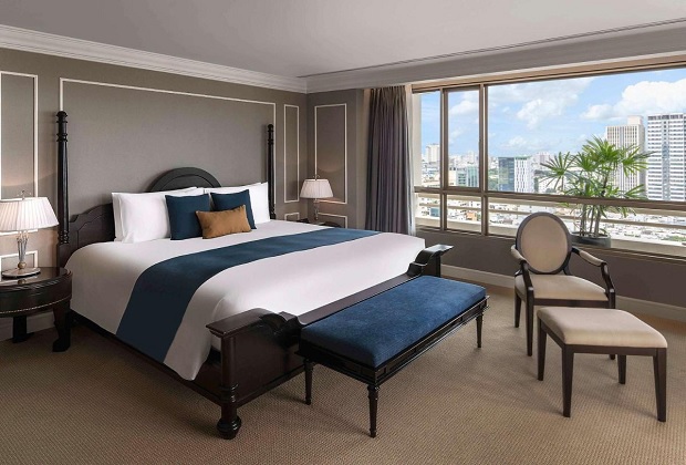 khách sạn Sofitel Plaza cung cấp những phòng nghỉ sang trọng