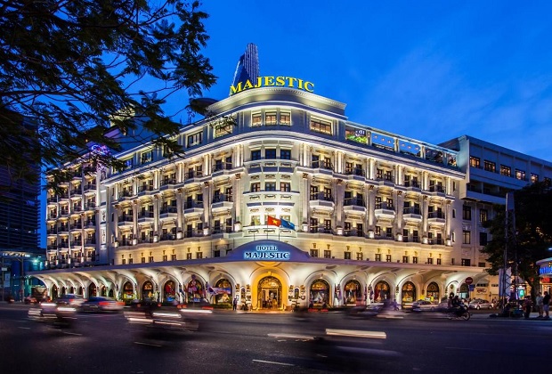 Khách sạn Majestic là một trong những khách sạn lâu đời ở sài gòn