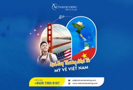 Vé máy bay từ Mỹ về Việt Nam – Đã có chuyến bay thương mại hàng tháng