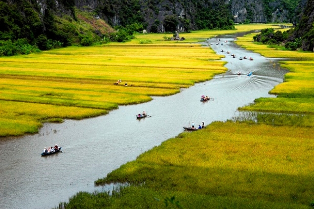 Du lịch tháng 9 nên đi đâu - Tam Cốc - Bích Động 