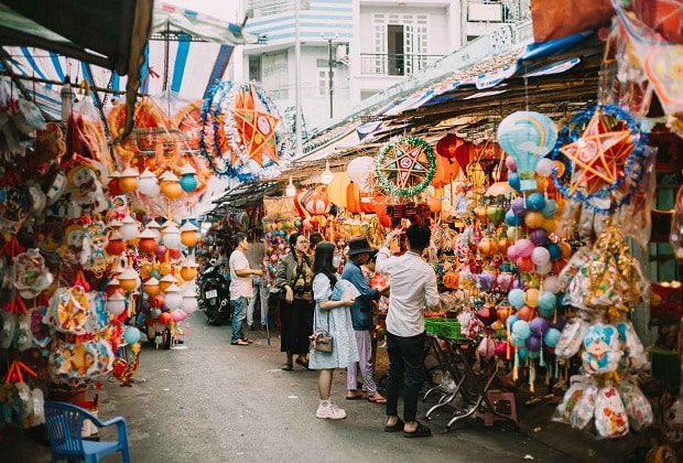 Phố lồng đèn TP.HCM - Tọa độ “check-in” đẹp nhất đêm Trung thu