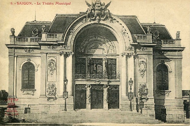 Nhà hát Lớn Sài Gòn vào những năm đầu những năm 1900