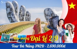 Tour Đà Nẵng – Hội An – Bà Nà – Núi Thần Tài 3N2Đ