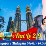 Tour Singapore Malaysia 5N4Đ | Merlion Park – Garden By The Bay – Đảo Sentosa – Malacca