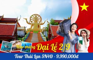 Tour Thái Lan 5 ngày 4 đêm bay Vietnam Airlines