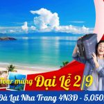 Tour Đà Lạt Nha Trang 4 ngày 3 đêm | Thác Datanla – Green Hill – VinWonders – Vịnh San Hô